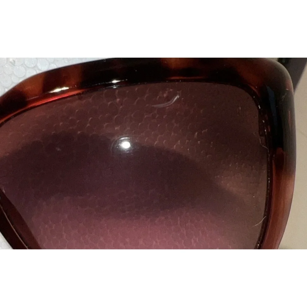 Elle Women's Tortoise Shell Oversized Square Sunglasses‎ Brown Gradient Lenses